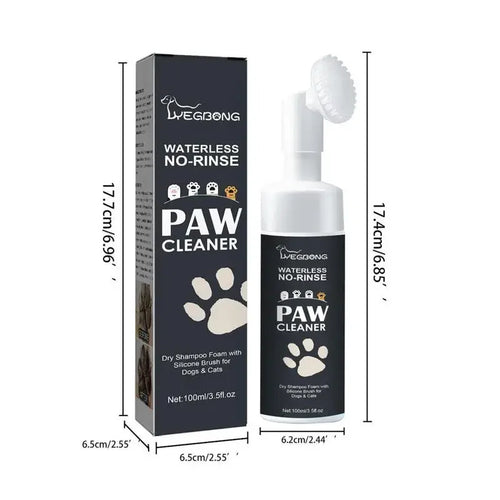 ThePawCure™ Cleaning Foam – Soothes Dry, Cracked & Smelly Paws